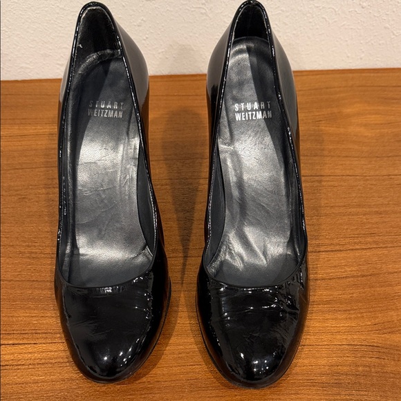 Stuart Weitzman Patent Leather Pumps CL77633 | Size 8 | GUC| Classic Elegance - Picture 5 of 10